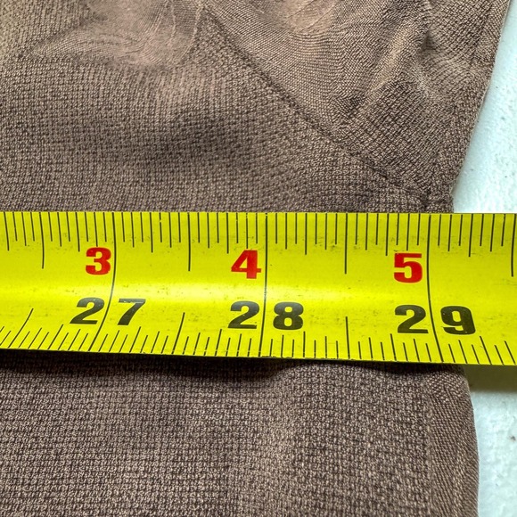 Tommy Bahama Shirt‎ Mens 2XL Brown 100% Silk Tonal Floral Hawaiian Aloha Camp - Picture 11 of 13